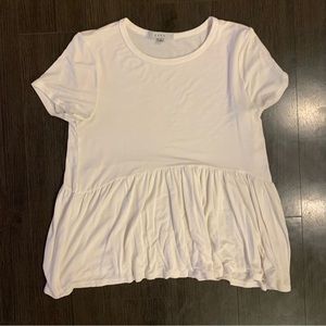 White Babydoll Top